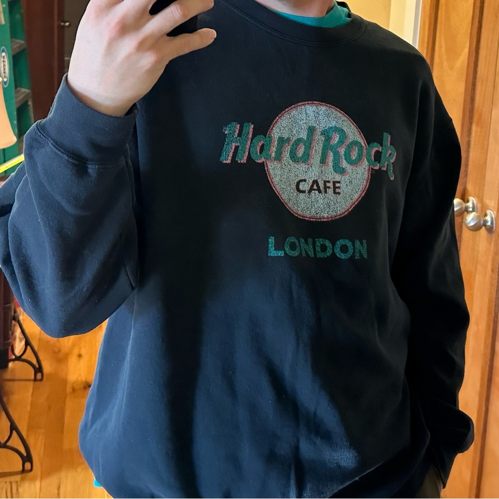 Hard Rock Cafe London Black Sweatshirt